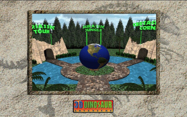 3-D Dinosaur Adventure Gameplay (part 1)