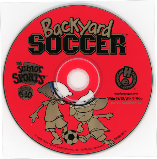 Vintage~Backyard Football & Soccer~CD-ROM~Humongous Games~PC Windows & Mac