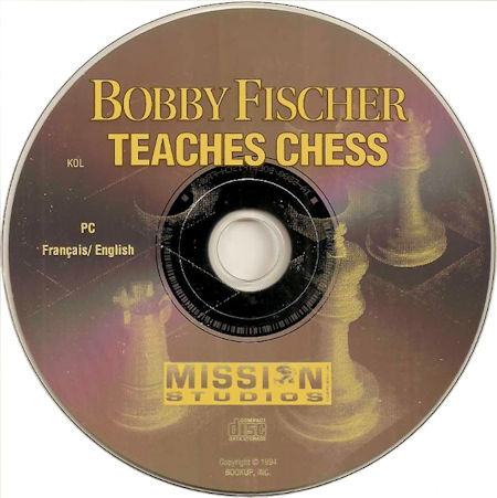 BOBBY FISCHER TEACHES CHESS PC GAME 1994 Version Complete in Box