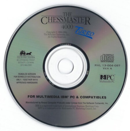 CHESSMASTER 4000 +1Clk Windows 11 10 8 7 Vista XP Install