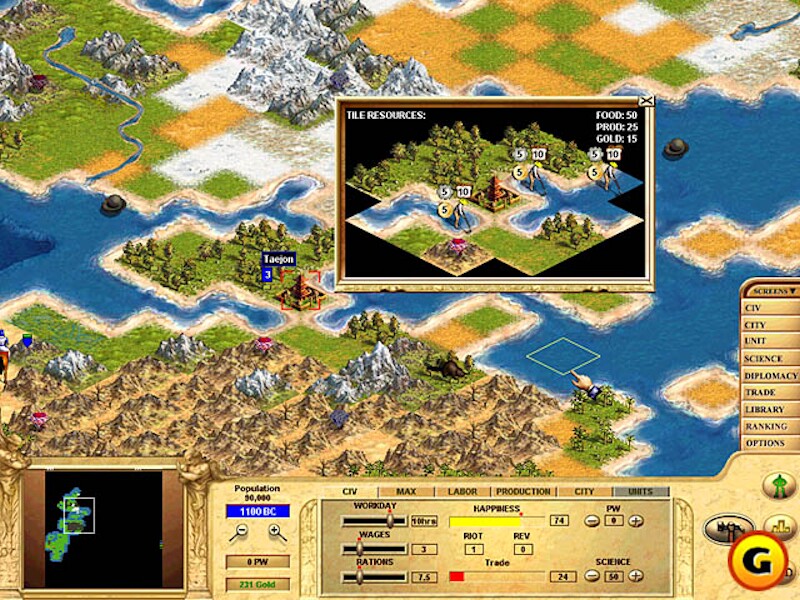 CIVILIZATION CALL TO POWER 1 +1Clk Windows 11 10 8 7 Vista XP Install Allvideo Classic Games