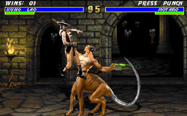 Mortal Kombat 3 game at