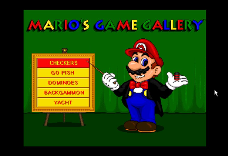 Mario's Game Gallery