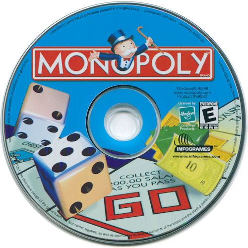 Monopoly PC (1999) : Hasbro Interactive : Free Download, Borrow