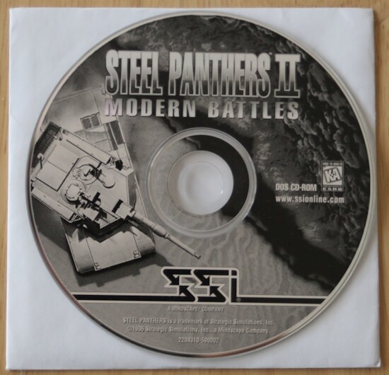 Steel Panthers II: Modern Battles Campaign Disk PC BIG BOX